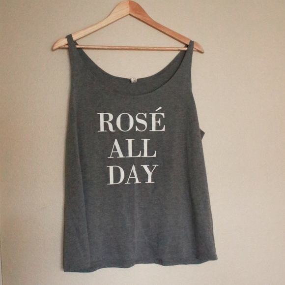 Bella Canvas Tops - Bella Canvas Dark Gray Tank Top